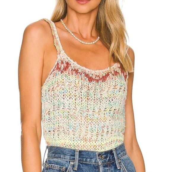 Free People Palmetto Tank In Candied Dream Combo - Picture 1 of 4